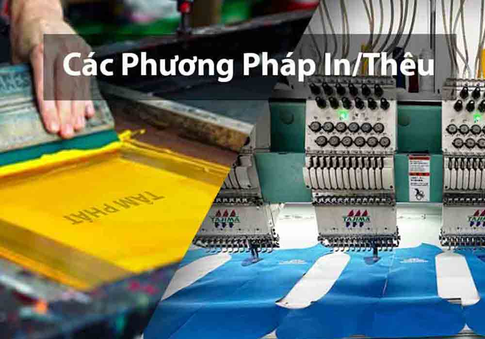 tổng hợp các phương pháp in thêu trong sản xuất