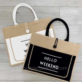 Túi Vải Đay Cổ Điển