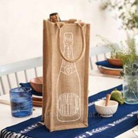 Túi Vải Đay Đựng Chai Rượu