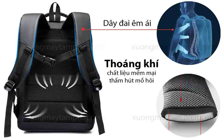 cau truc va cong dung quai deo balo