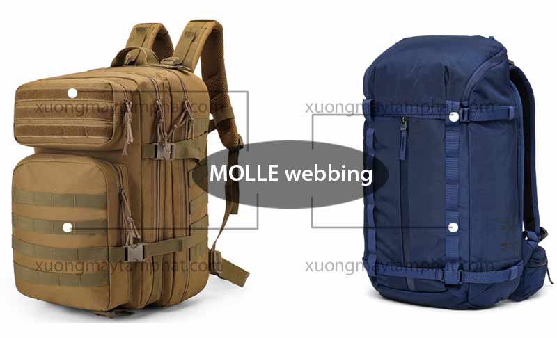 Chuỗi cúc - Molle webbing balo, thiết kế balo theo yêu cầu Tâm Phát