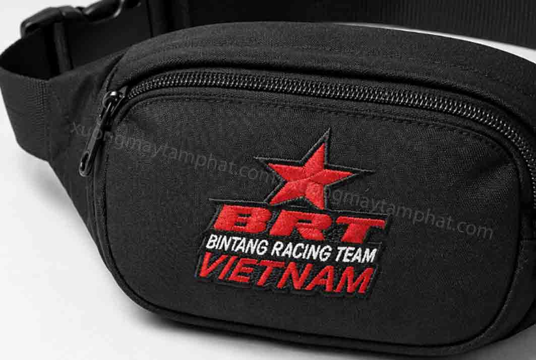 Xưởng May Túi Bao Tử Thêu logo lên túi bao tử theo yêu cầu
